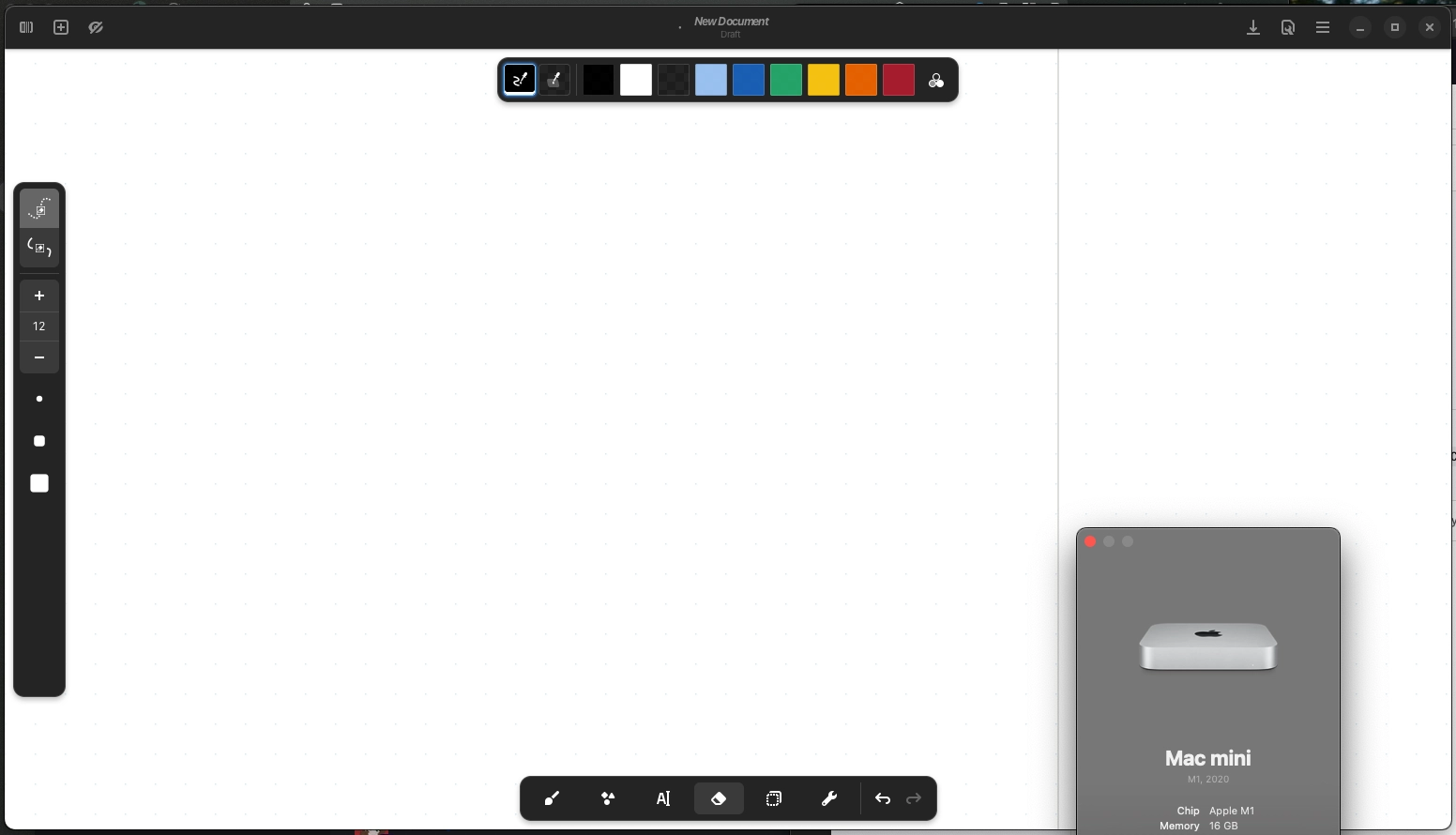 rnote (a libadwaita note taking app) running natively on macOS 