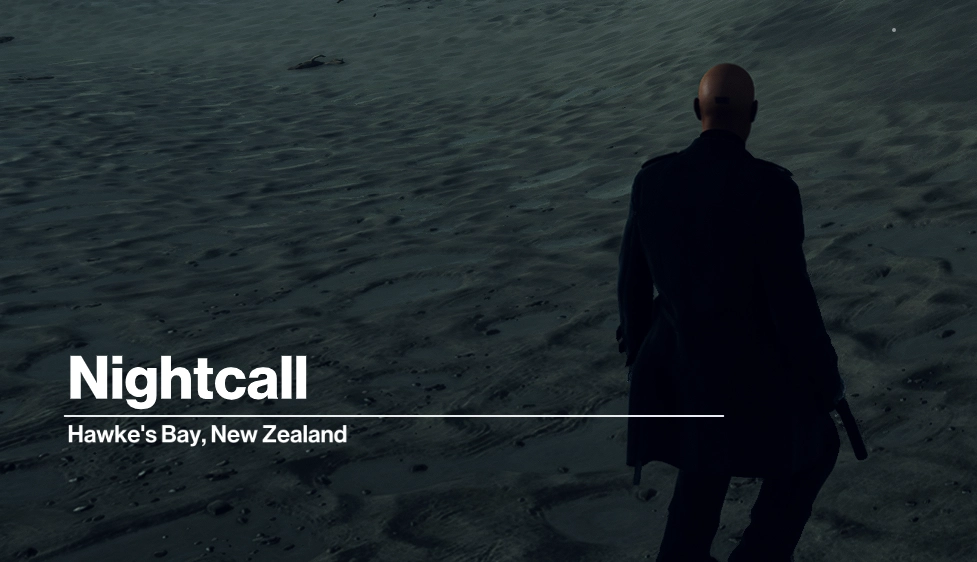 hitman 2 starting mission, Nightcall, Hawke's Bay, New Zealand