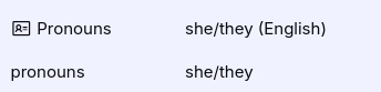 Pronouns field appearing twice in IS.NET frontend